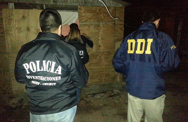 Causa. La Brigada de Investigaciones de Trelew colaboró con la Dirección Departamental de Investigación.