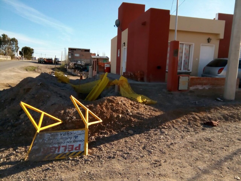 Un total de 65 familias del barrio Norte se verán beneficiadas.