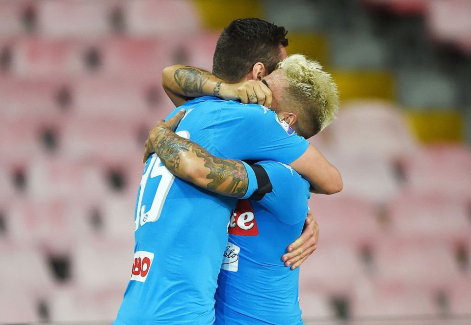 Otro doblete de Arkadiusz Milik con el Nápoli en la Serie A.