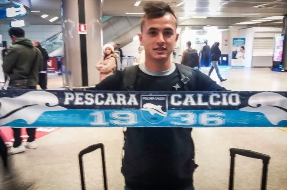 Sin lugar en Boca, el volante Andrés Cubas pasó al Pescara.