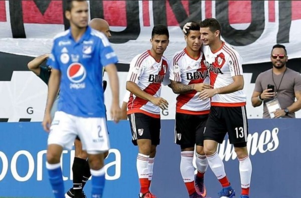 River viene de ganarle a Millonarios por 1 a 0, con gol de Alario.