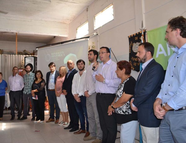Sin promesas. Maderna habló de una sede pero prefirió no anticiparse.