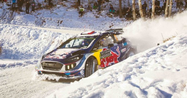 Sébastien Ogier termina con la sequía de M-Sport en Montecarlo y suma 39 triunfos en WRC.
