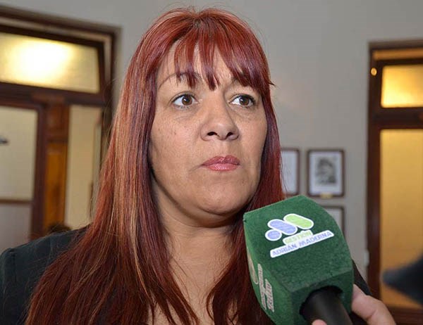 Teresita MacKenzie habló desde la comuna, preocupada por el hecho. 