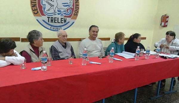 La nueva Comisión Directiva electa en la última asamblea.