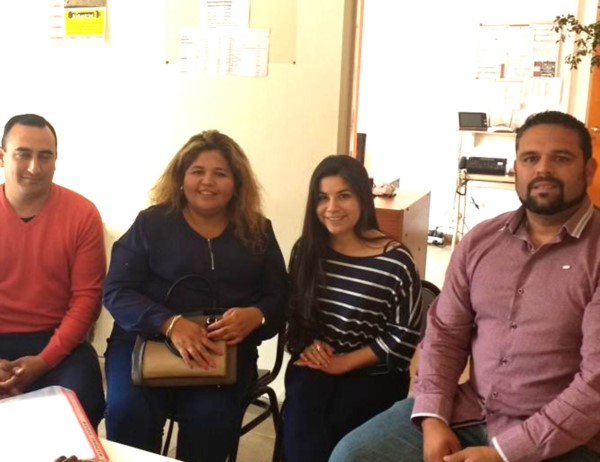 Huichaqueo visitó el albergue de Trelew. Trabajan en vacantes 2018