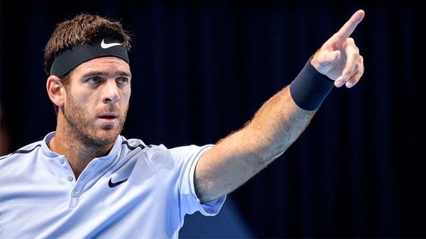 Del Potro ascendió en el ranking y sigue en carrera para el Masters de Londres.