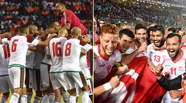 Túnez y Marruecos lograron la clasificación al Mundial de Rusia 2018.