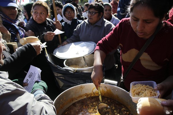 Tras obtener en septiembre pasado un bono por 2.200 pesos para diciembre, los movimientos sociales empezaron a agitar la necesidad de una ley de Emergencia Alimentaria.