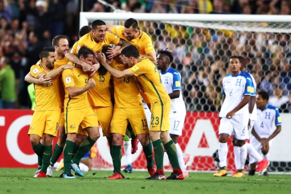 Australia derrotó a Honduras en repechaje y clasificó por quinta vez a un Mundial.