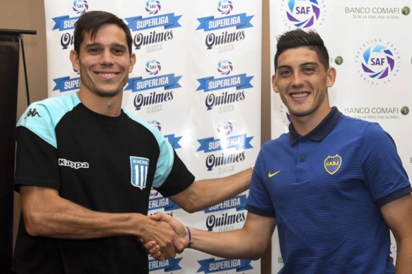 Esto también es fútbol: Espinoza y Solari dieron una conferencia de prensa en conjunto, organizada por la Superliga.