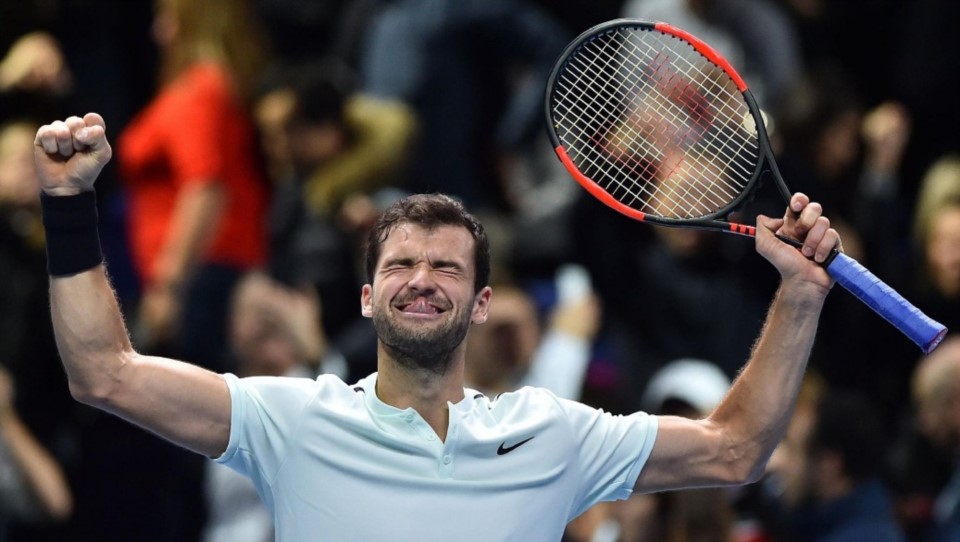 Dimitrov logró su 8º título y subió del 6º al 3º puesto del ranking, el mejor de su carrera.