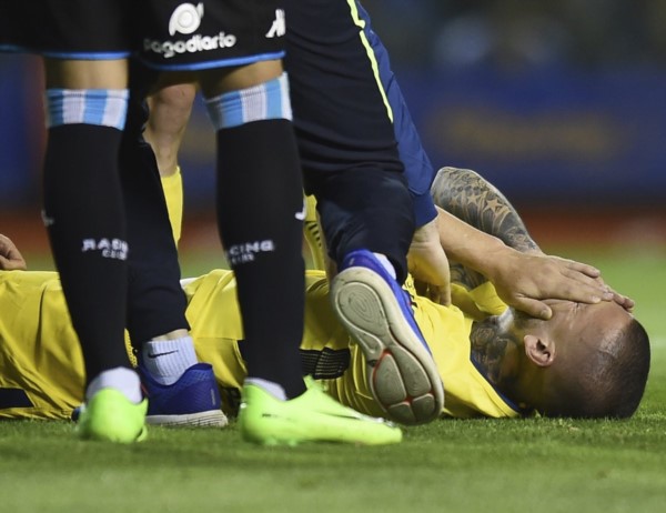 La dramática lesión del "Pipa" Benedetto en el mejor momento de su carrera.