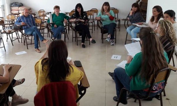 El encuentro se realizó en la sede del Colegio de Enfermería de Madryn.