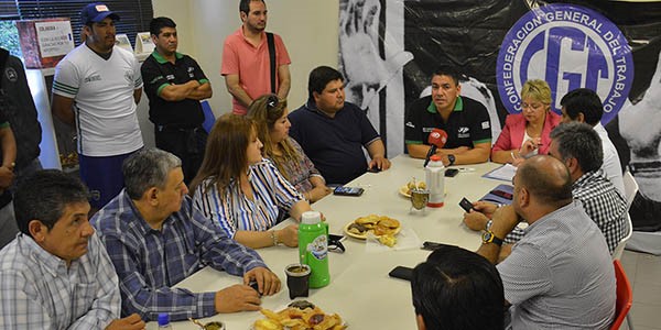 Advertencia. La CGT paralela se opuso a las reformas de la administración Macri y quiere ver al gobernador.