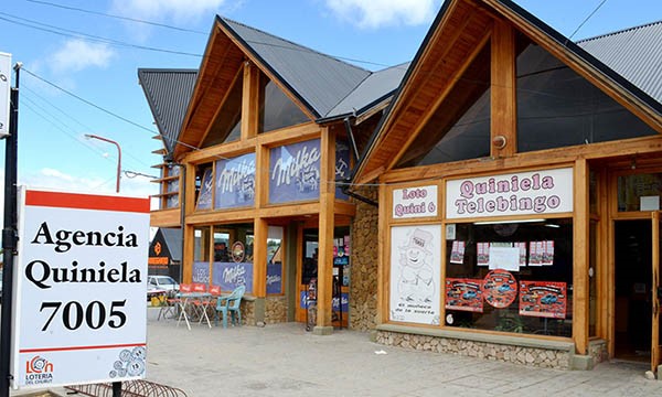 La Agencia 7005 de Esquel donde se jugó la quiniela poceada.