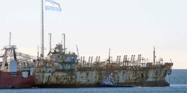 La permanencia del buque que pescaba de forma ilegal ocasionó un gasto superior a los $ 20 millones.