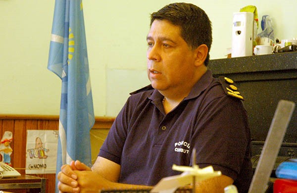 Comisario mayor José Luis Matschke, jefe de la Unidad Regional Trelew, confirmado para 2018.
