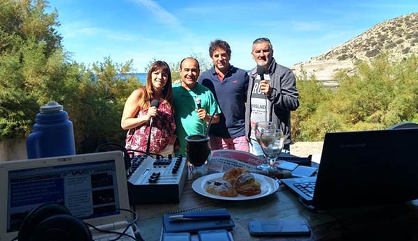 Marcelo Battilana recibió a los periodistas en Océano Patagonia.