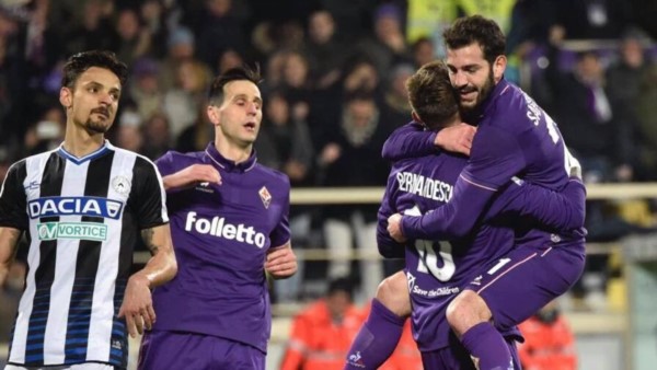 Gran victoria de Fiorentina como local ante Udinese.