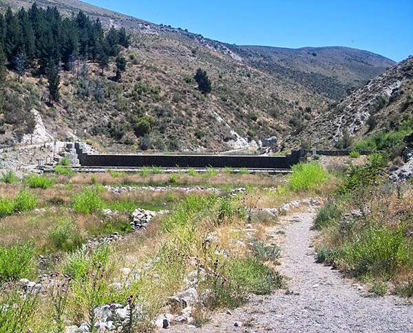 El arroyo Esquel es una huella nada más.