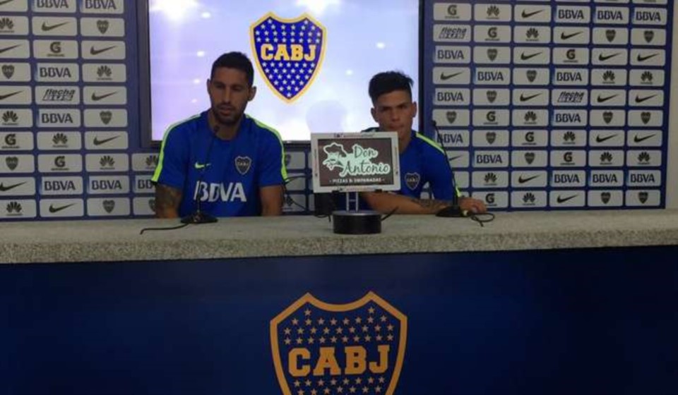 Insaurralde y Silva se presentaron ante la prensa y pidieron disculpas por el incidente en la práctica.