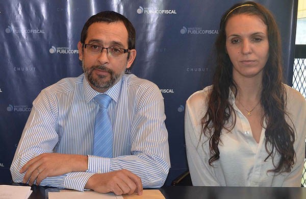 Los fiscales que ayer fueron procesados por el magistrado.