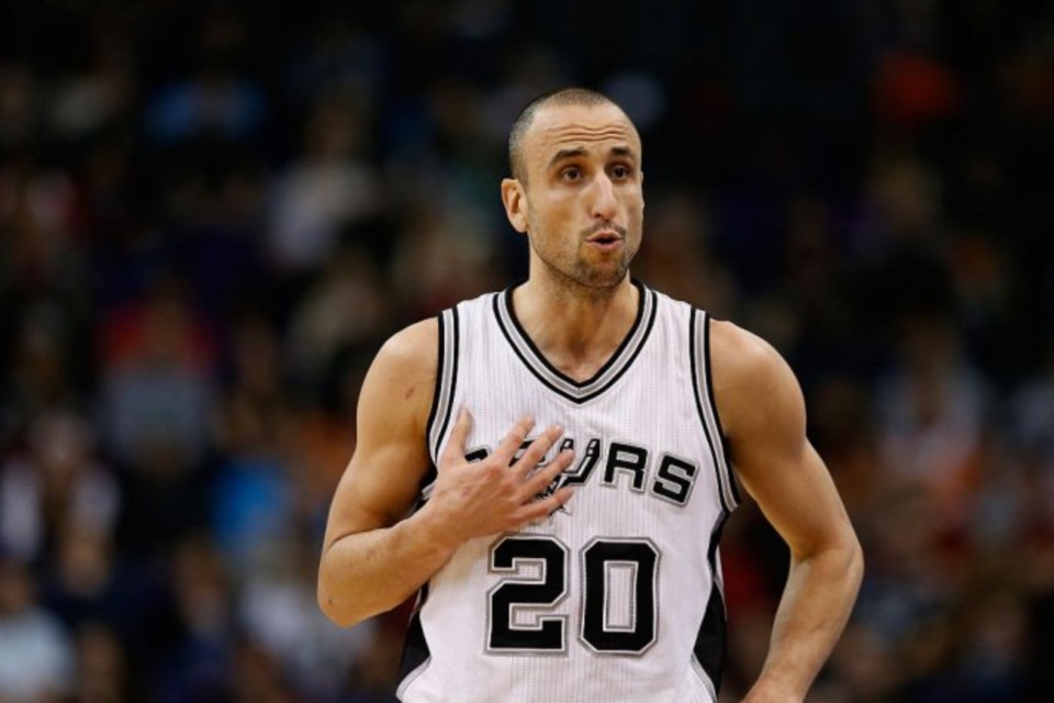 Confirmado: Manu Ginóbili tampoco estará como suplente en el All-Star Game.