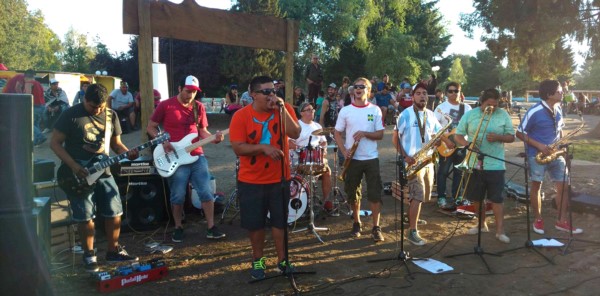 “No podemos creer lo que está pasando”, dicen los integrantes de la banda luego de los dos shows que ofrecieron en la zona cordillerana.
