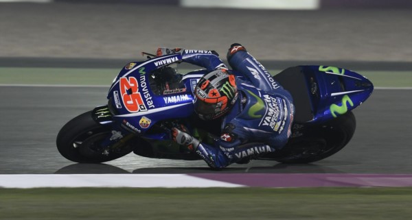Maverick Viñales sobre la Yamaha en Qatar