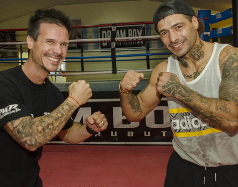 Se midieron. Sebastián Porto y Lucas Matthysse se animaron a un frente a frente. Dos grandes del deporte.
