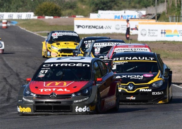 Con su Citroën, José Manuel Urcera sumó su primera victoria en la categoría.