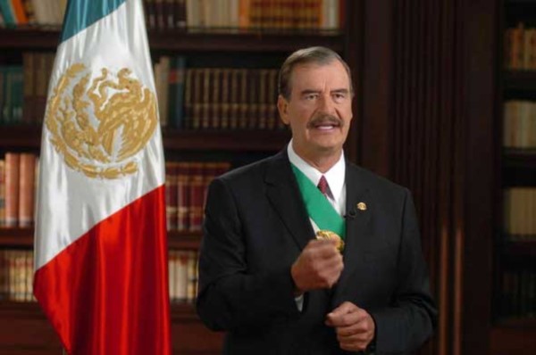Fox mantiene el ímpetu de sus tiempos como mandatario. (foto archivo)