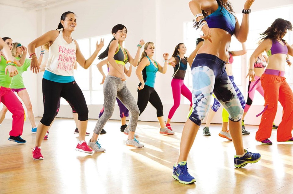 Cada vez más mujeres se suman al Zumba, que crece día a día.