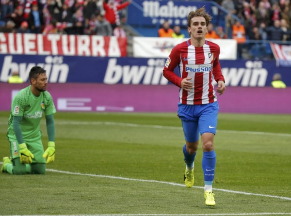 Griezmann, la carta fuerte que tiene en ofensiva el equipo del "Cholo" Simeone.