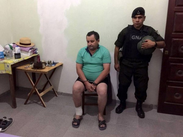 Natividad "Roger" terán, el intendente de Itatí ahora detenido.