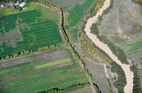 Complicado. El río Chubut sigue generando dificultades para poder potabilizar el agua correctamente. 