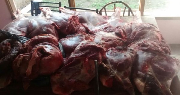 Los cortes iban envueltos en bolsas de nylon con destino desconocido. Hubo dos demorados. 