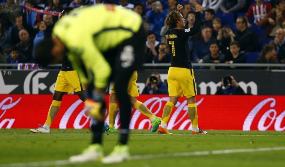 Atlético Madrid superó a Espanyol con gol de Griezmann y continúa en puestos de Champions.