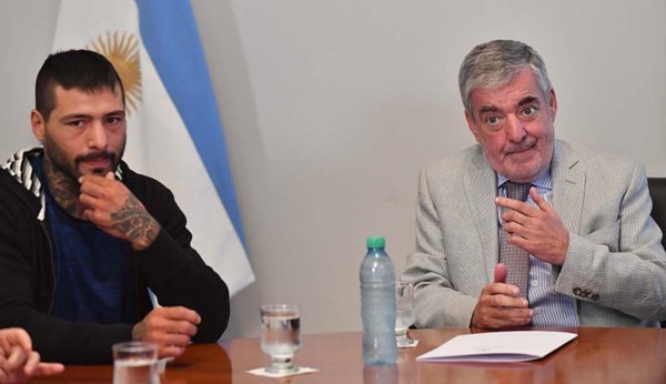 Lucas Matthysse visitó a DasNeves antes de la pelea en Estados Unidos.