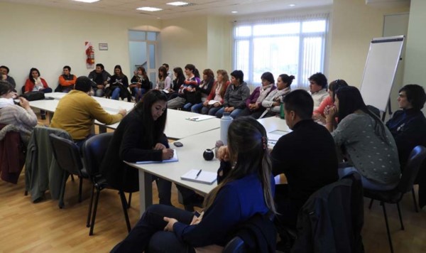 La capacitación abordó la Comunicación y trabajo en equipo.