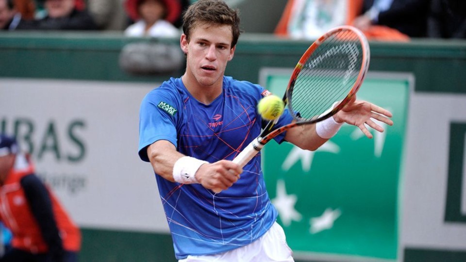 Schwartzman perdió en el ATP de Roma y ahora sólo quedan Del Potro y Berlocq.