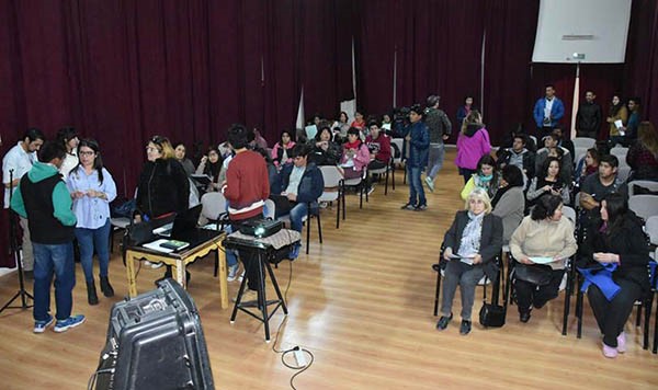 La primera jornada del curso contó con 55 alumnos.