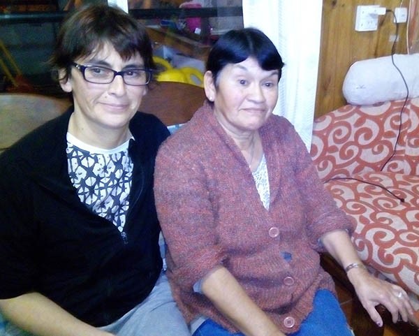 Parientes. Gabriela y su mamá María compartían casa en el Pietrobelli.