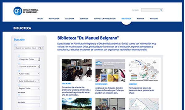 El sitio digital de la biblioteca se presentará hoy.