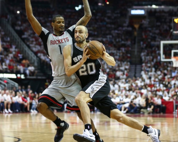 Ginóbili jugó 16 minutos, aportó 9 puntos y 2 asistencias en la derrota de los Spurs.