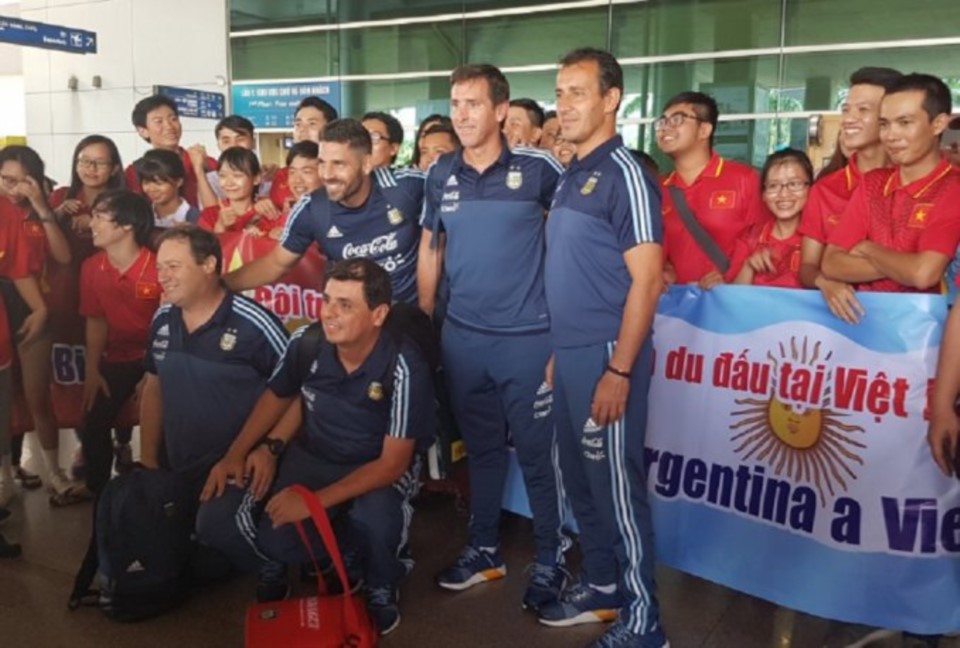 Los chicos del Sub 20, del otro lado del mundo y con el día dado vuelta.