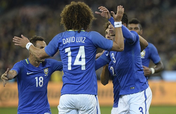 Con un gol a los 20 segundos, Brasil arrancó ganando desde los vestuarios.