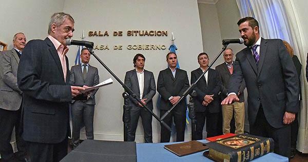 Juramento. Rodrigo Lassaga será el segundo dentro del Ministerio de Coordinación de Gabinete.