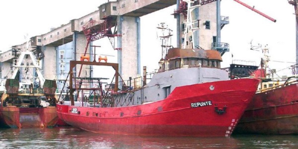 El buque “Repunte” de 32,7 metros de eslora, soltó amarras del muelle de Mar del Plata el 13 de junio.